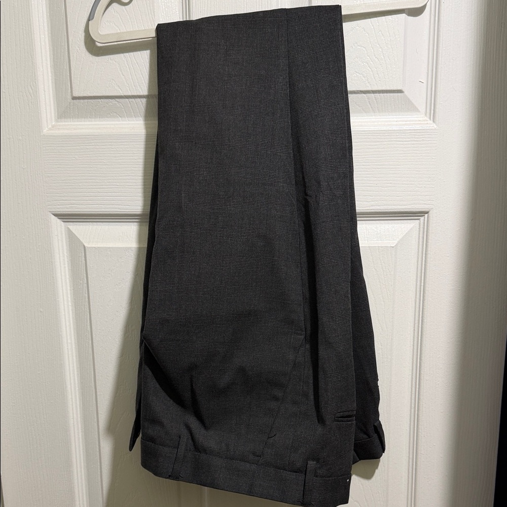 Express Men's Dark Gray Dress Pants
